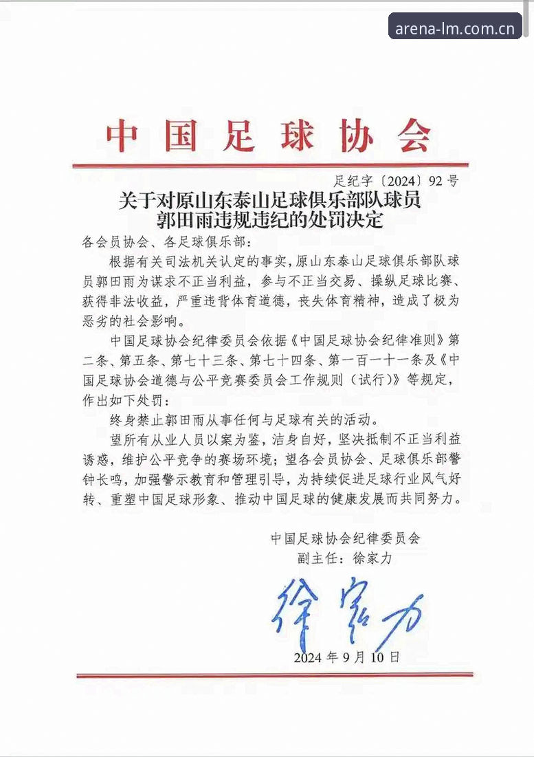 中国足协第三批禁足名单详解——LM体育平台深度盘点足球乱象